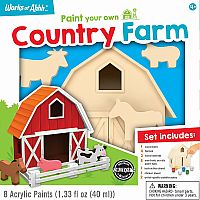 Works of Ahhh Paint Your Own Country Farm 