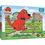 Clifford the Big Red Dog - Town Square - Masterpieces Puzzles 24 pc
