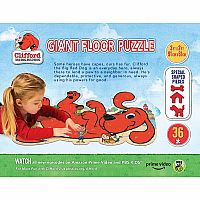 Clifford at the Beach Floor Puzzle - Masterpieces Puzzles  