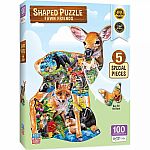 Fawn Friends - Shaped Puzzle Masterpieces Puzzle