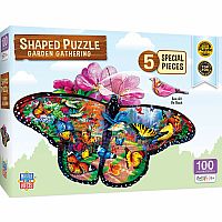 Garden Gathering Shaped Puzzle - Masterpieces Puzzles 