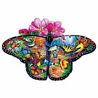 Garden Gathering Shaped Puzzle - Masterpieces Puzzles 