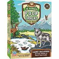 Jr. Ranger Poop Tracks Card Game .