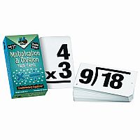 Vertical Flash Cards - Multiplication & Division 