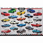 Muscle Car Evolution - Poster