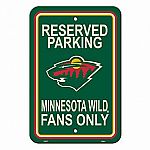 Minnesota Wild Reserved Parking Sign 