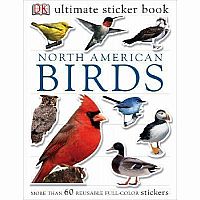 North American Birds Ultimate Sticker Book  