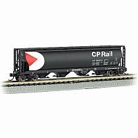 CP Rail 4 Bay Cylindrical Grain Hopper - N Scale