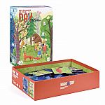 Night and Day in the Forest Reversible Puzzle