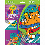 Color Magic: Neon Cosmic Cats
