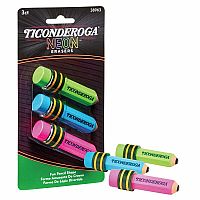 Pencil Shaped Eraser Neon