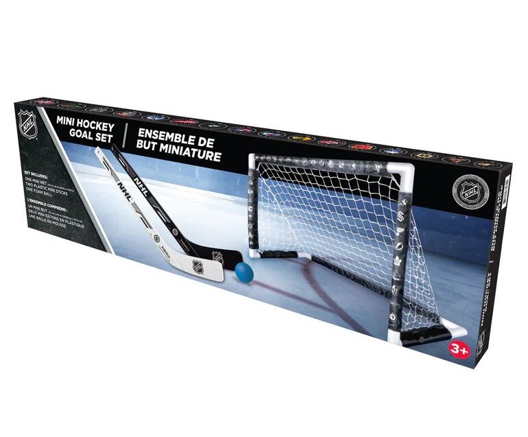 NHL Mini Hockey Goal Set Toy Sense
