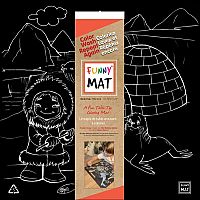 Funny Mat - North Pole Blackboard Mat