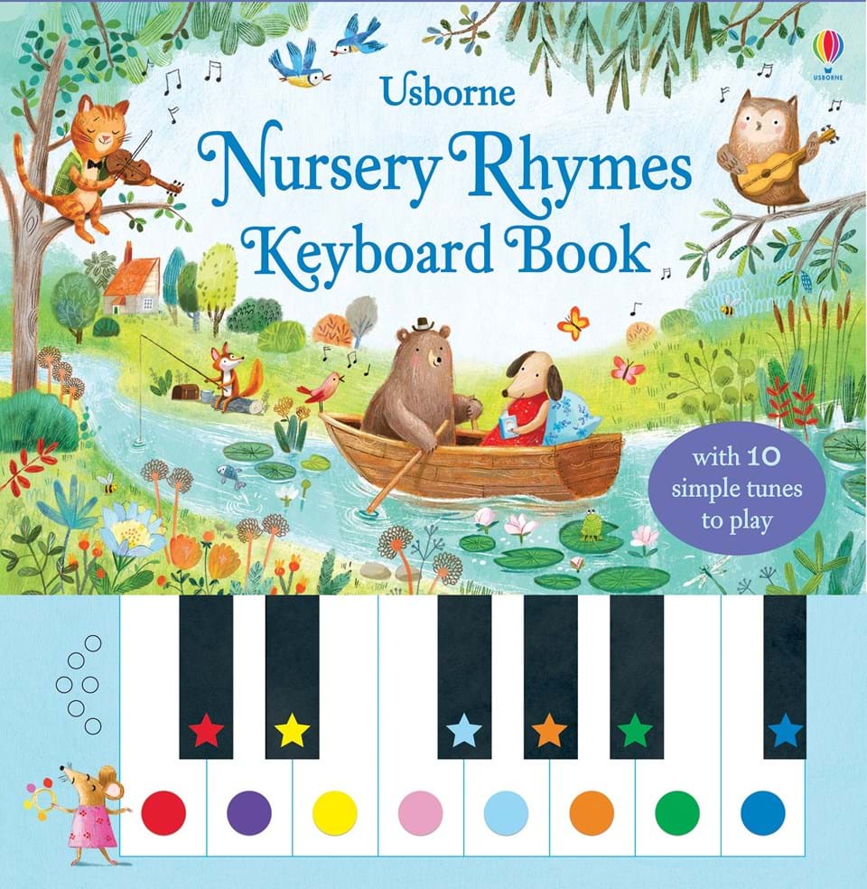 Nursery Rhymes Keyboard Book Toy Sense