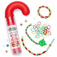 Rainbow Loom Candy Cane Surprise Bracelet Kit 