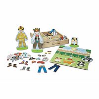 Occupations Magnetic Pretend Play Set 
