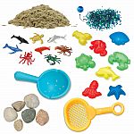 Sensory Bin - Ocean & Sand 