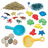 Sensory Bin - Ocean & Sand 