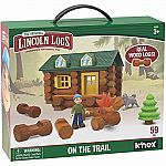 Lincoln Logs On The Trail Set. 