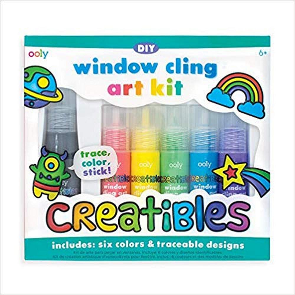 Creatibles DIY Window Cling Art Kit Toy Sense
