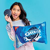 Oreo Cookies Packaging Fleece Plush Pillow
