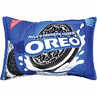 Oreo Cookies Packaging Fleece Plush Pillow