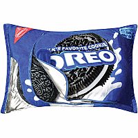 Oreo Cookies Packaging Fleece Plush Pillow