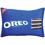 Oreo Cookies Packaging Fleece Plush Pillow