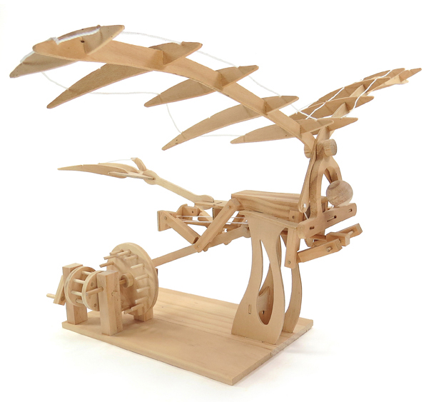 Leonardo Da Vinci Ornithopter. - Toy Sense