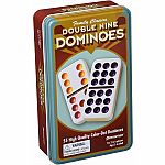 Double Nine Dominoes Tin