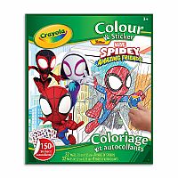 Colour and Sticker - Spidey & Friends