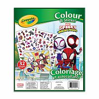 Spidey & Friends Colour and Sticker