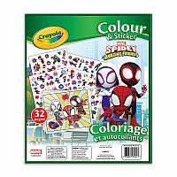 Colour and Sticker - Spidey & Friends