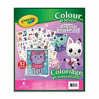 Gabby's Dollhouse Colouring Book.