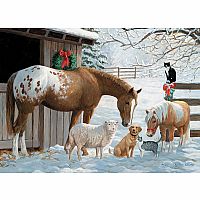 Winter Barnyard - Family - Cobble Hill