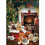 Christmas Kittens - Cobble Hill  