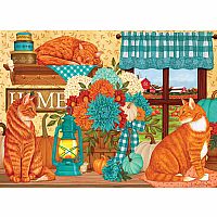 Pumpkin Patch Cats - Cobble Hill
