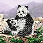 Crystal Art Card Kit: Panda