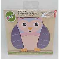 Build and Match 3D Puzzle - Owl  