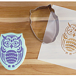 Cookie Cutter and Stencil Set - Owl