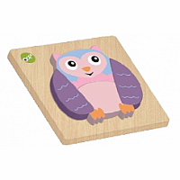 Build and Match 3D Puzzle - Owl  