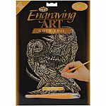 Engraving Art - Owls 