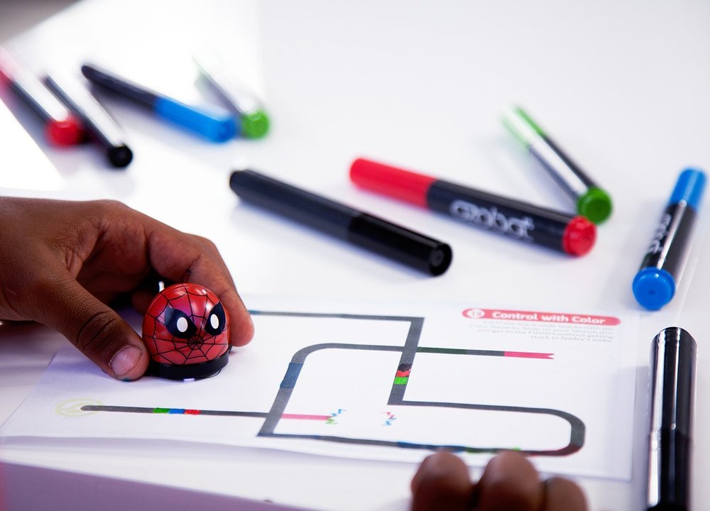ozobot spiderman
