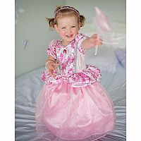 Royal Pretty Pink Princess Dress - Size 3-4