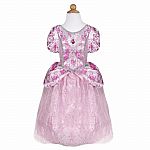 Royal Pretty Pink Princess Dress - Size 3-4