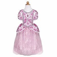 Royal Pretty Pink Princess Dress - Size 3-4
