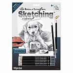 Sketching Made Easy - Puppy With Teddy Bear