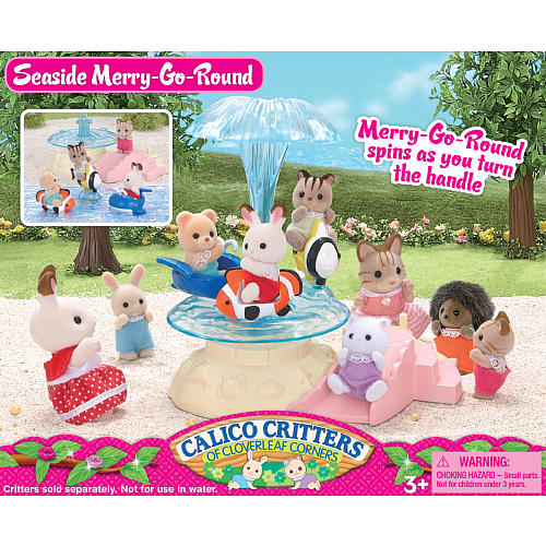Calico Critters Seaside Merry-Go-Round