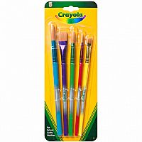 5 Assorted Premium Paint Brushes.
