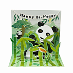 Pandas Birthday Pop-Up Card 